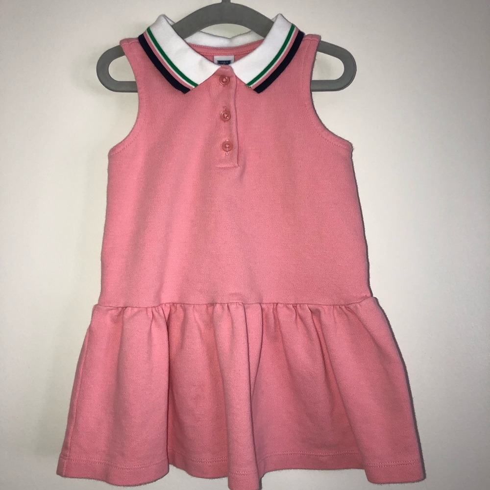EUC polo dress & bloomers 18-24mth